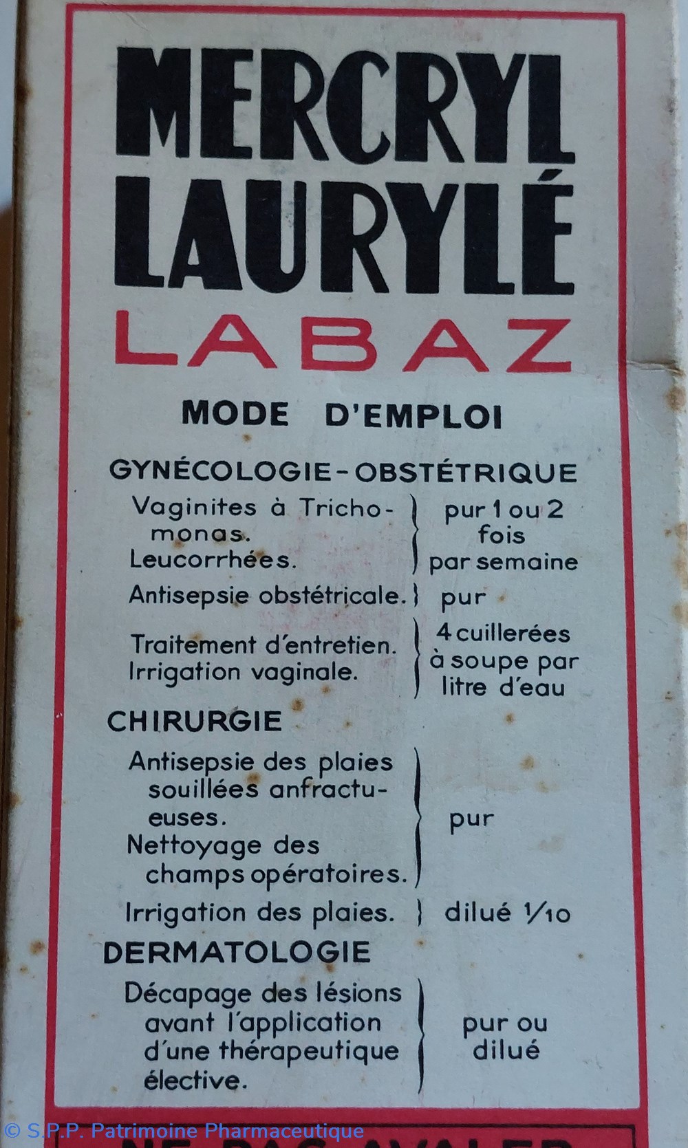 MERCRYL LAURYLÉ LABAZ 5 science pharmacie mercryl lauryle labaz