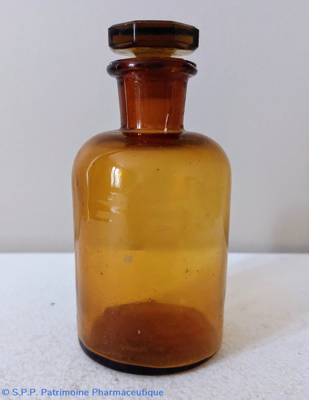 science pharmacie flacon 9 cm verre ambre