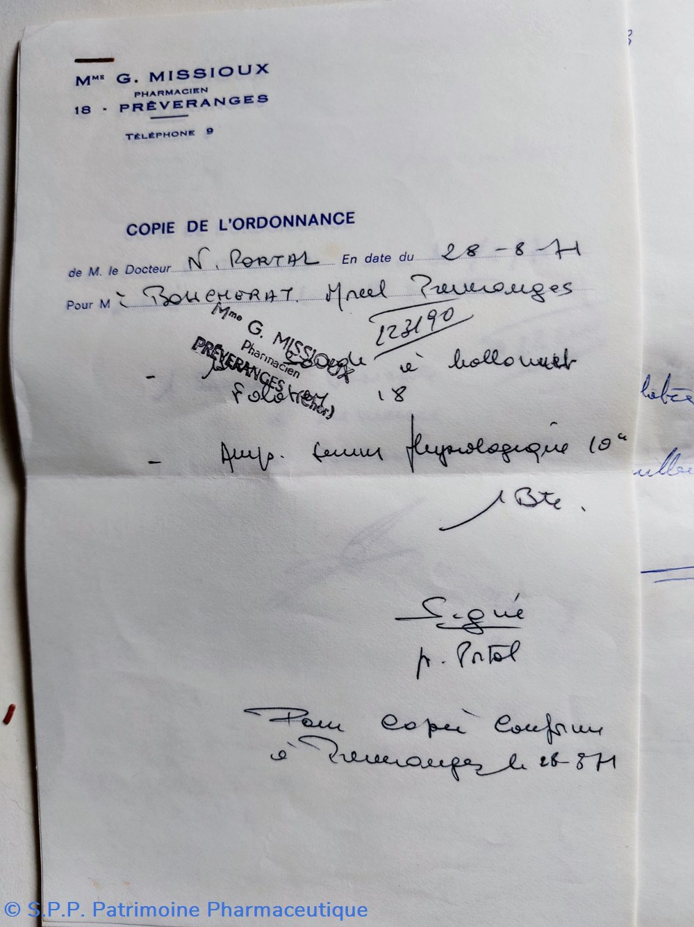 Ordonnances 1971- 1981 4 documents anciens ordonnances 1971 1981