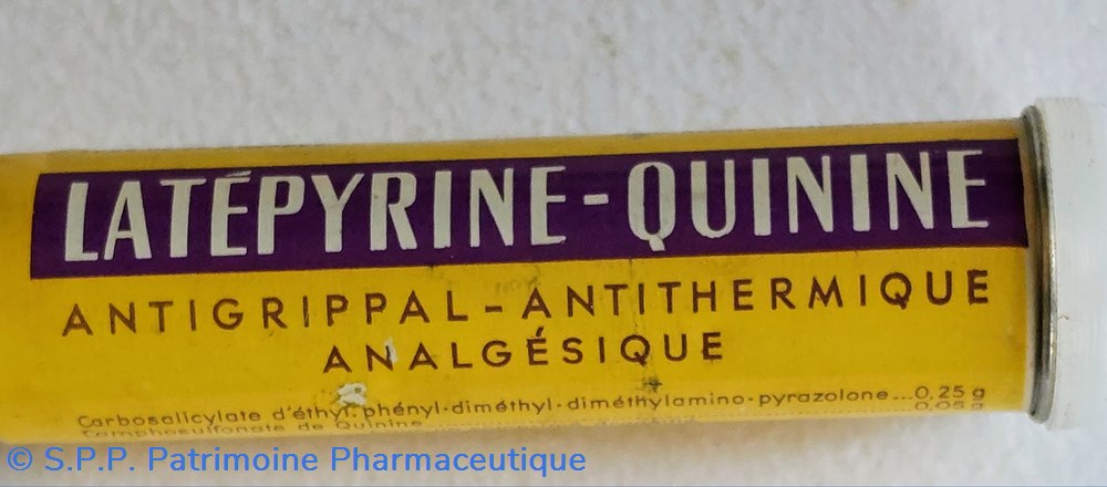 LATÉPYRINE- QUININE 30 Dragées science latepyrine quinine 30 dragees