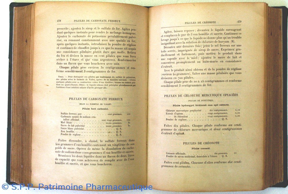 science pharmacie codex medicamentarius gallicus1908 pharmacopee francaise