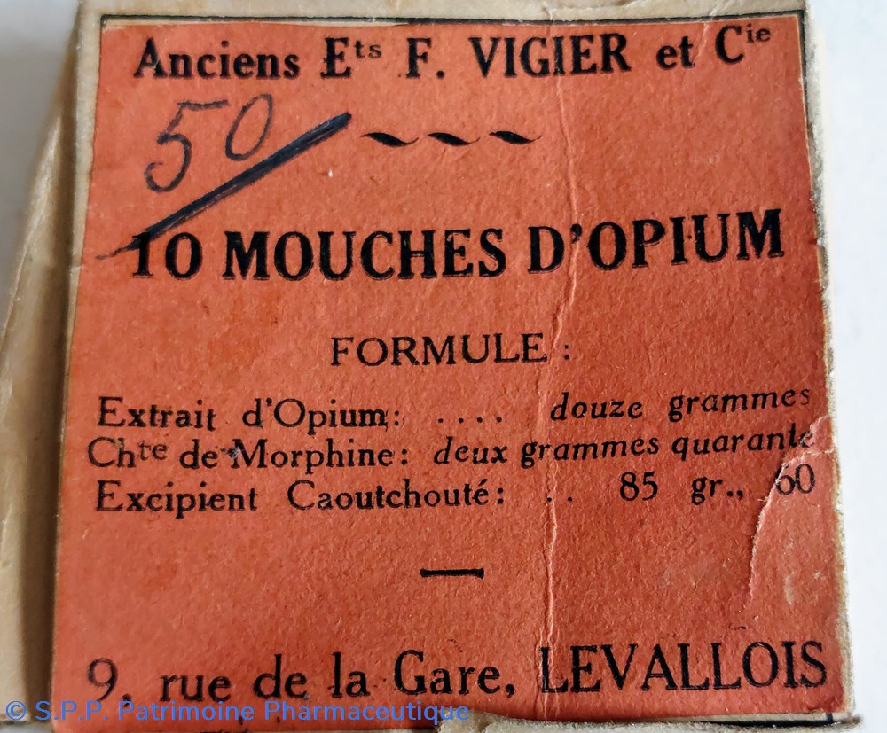 MOUCHES D'OPIUM " 10 Mouches" science mouches opium 10 mouches