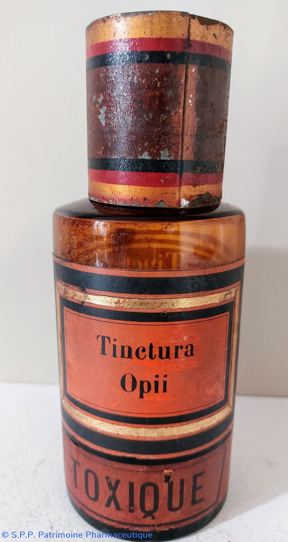 Tinctura Opii- Tinct:Extr: Theb: science pharmacie tinctura opii tinct extr theb