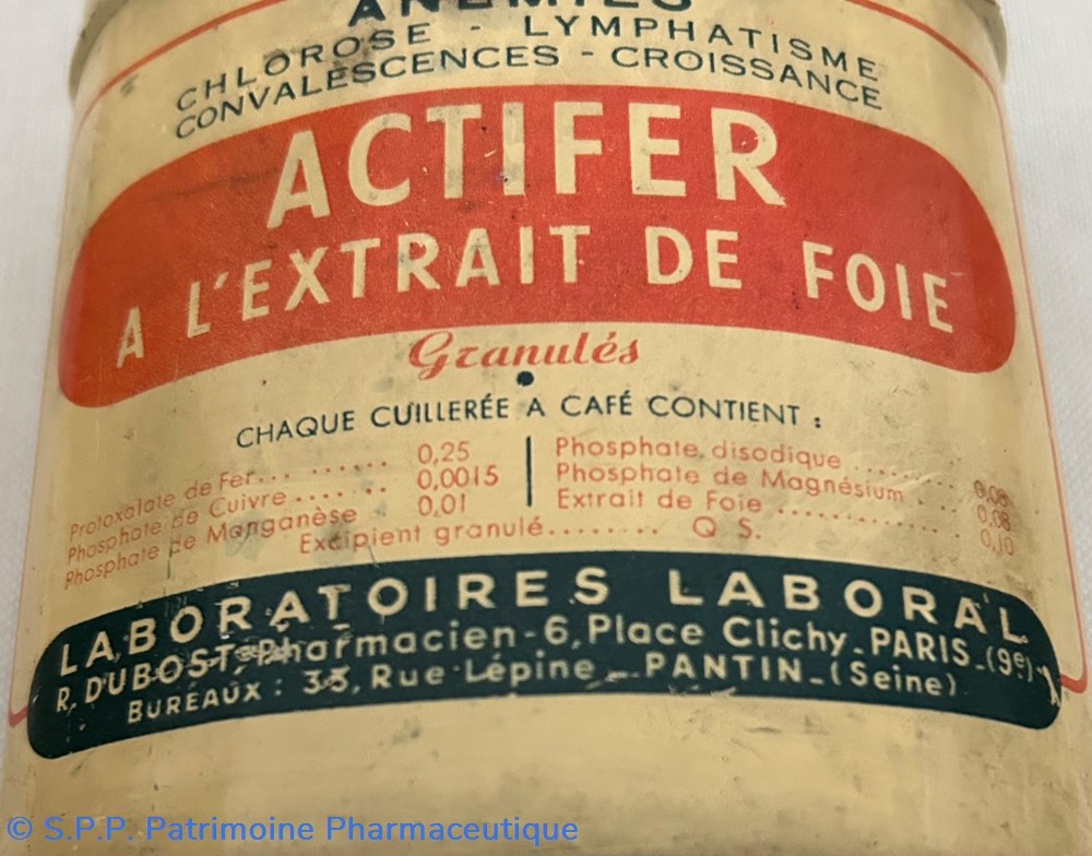 science pharmacie actifer a l extrait de foie