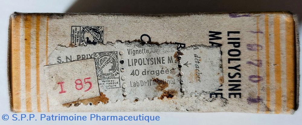 LIPOLYSINE MASCULINE ( Comprimés) 40 dragées 3 science pharmacie lipolysine masculine comprimes 40 dragees