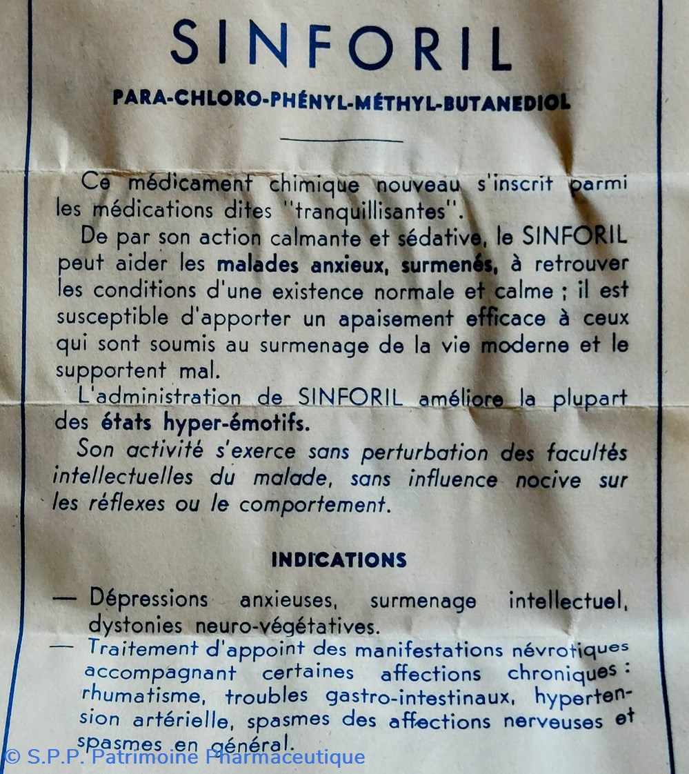 SINFORIL 20 COMPRIMÉS LAB ROUSSEL 6 science pharmacie sinforil 20 comprimes lab roussel
