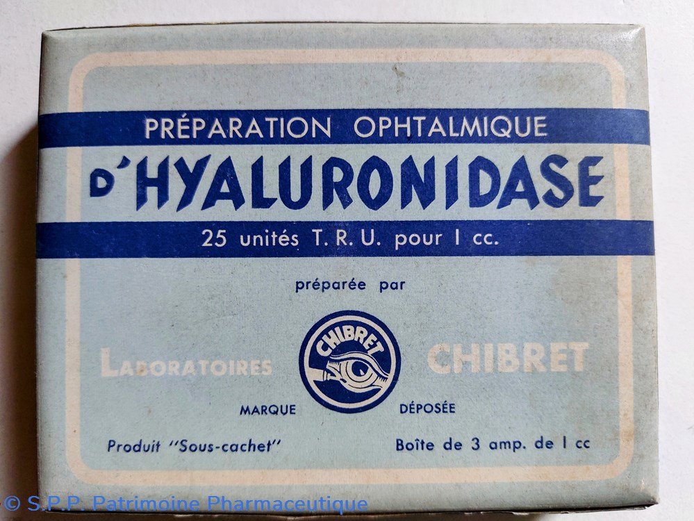science pharmacie preparation ophtalmique hyaluronidase