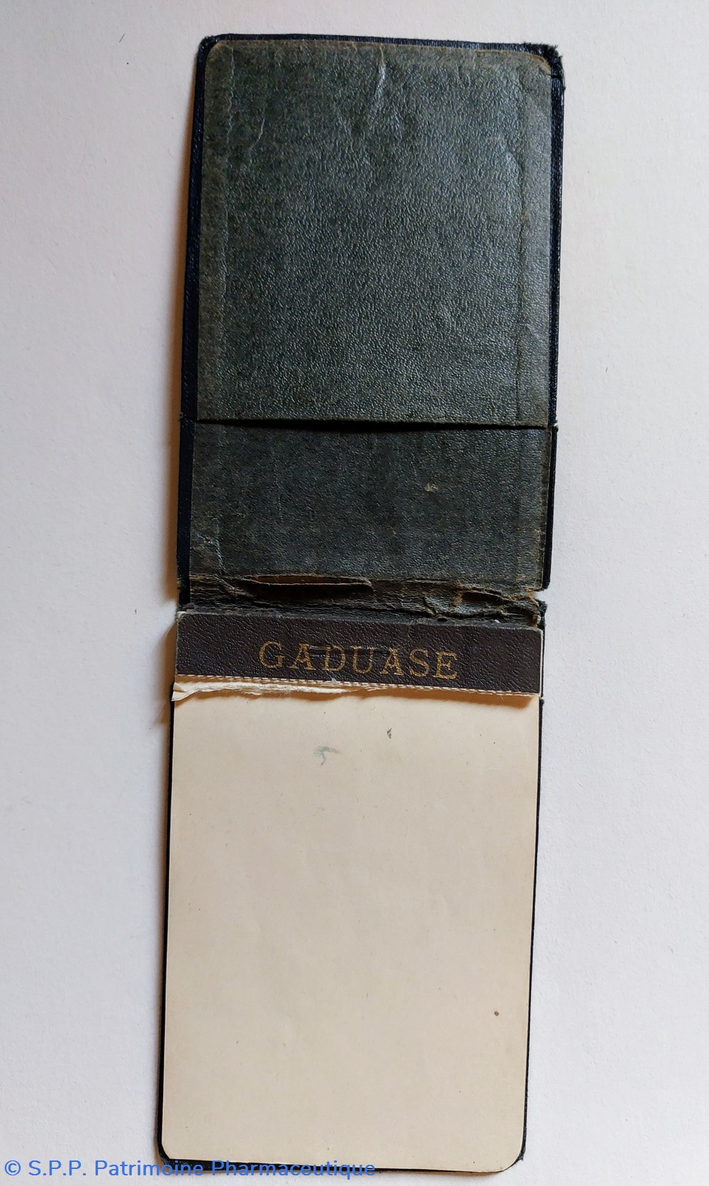 objets publicitaires gaduase huile de foie de morue bloc notes