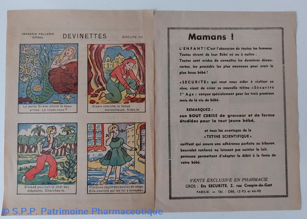 Devinettes "Tétines Scientifiques" objets publicitaires devinettes tetines scientifiques
