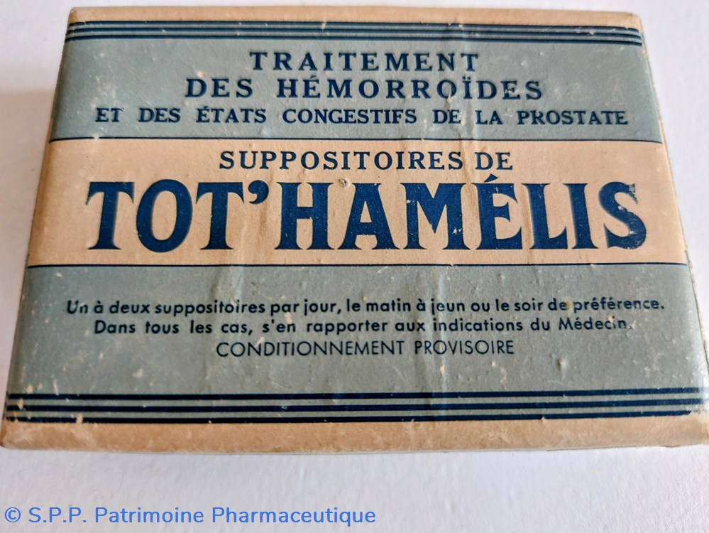 science tot hamelis suppositoires