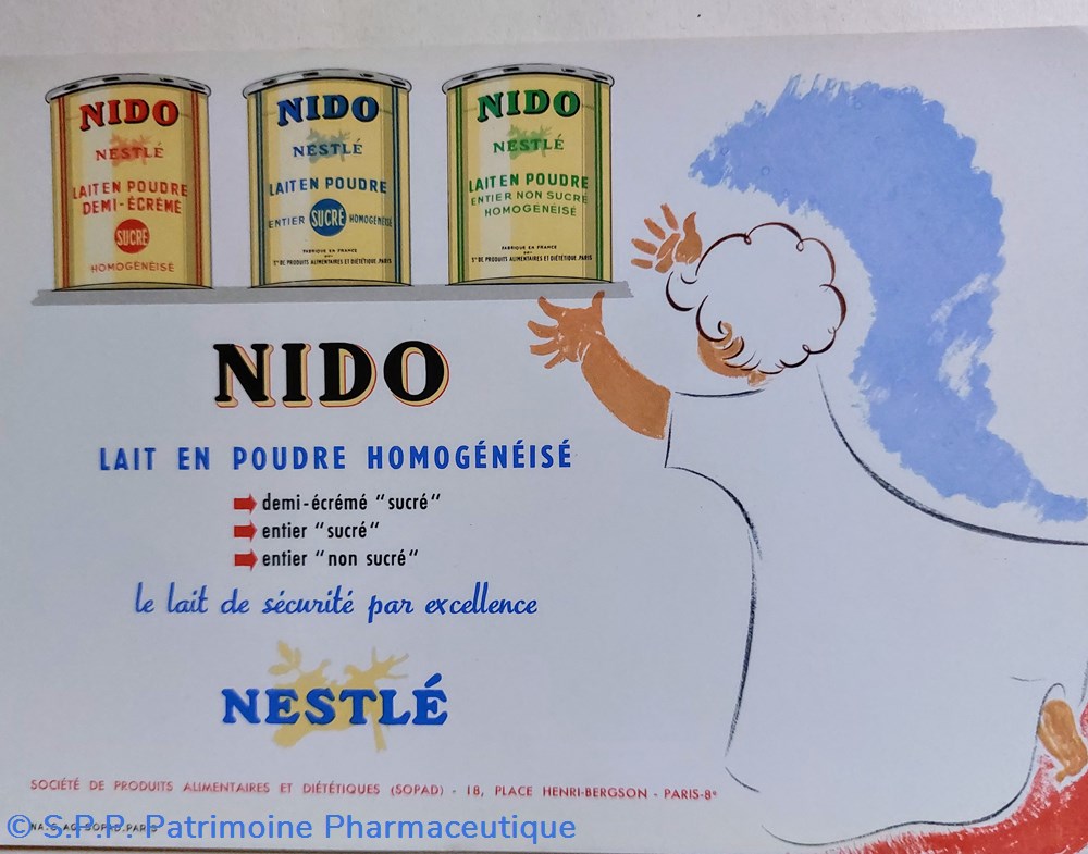 science pharmacie nido lait en poudre homogeneise nestle
