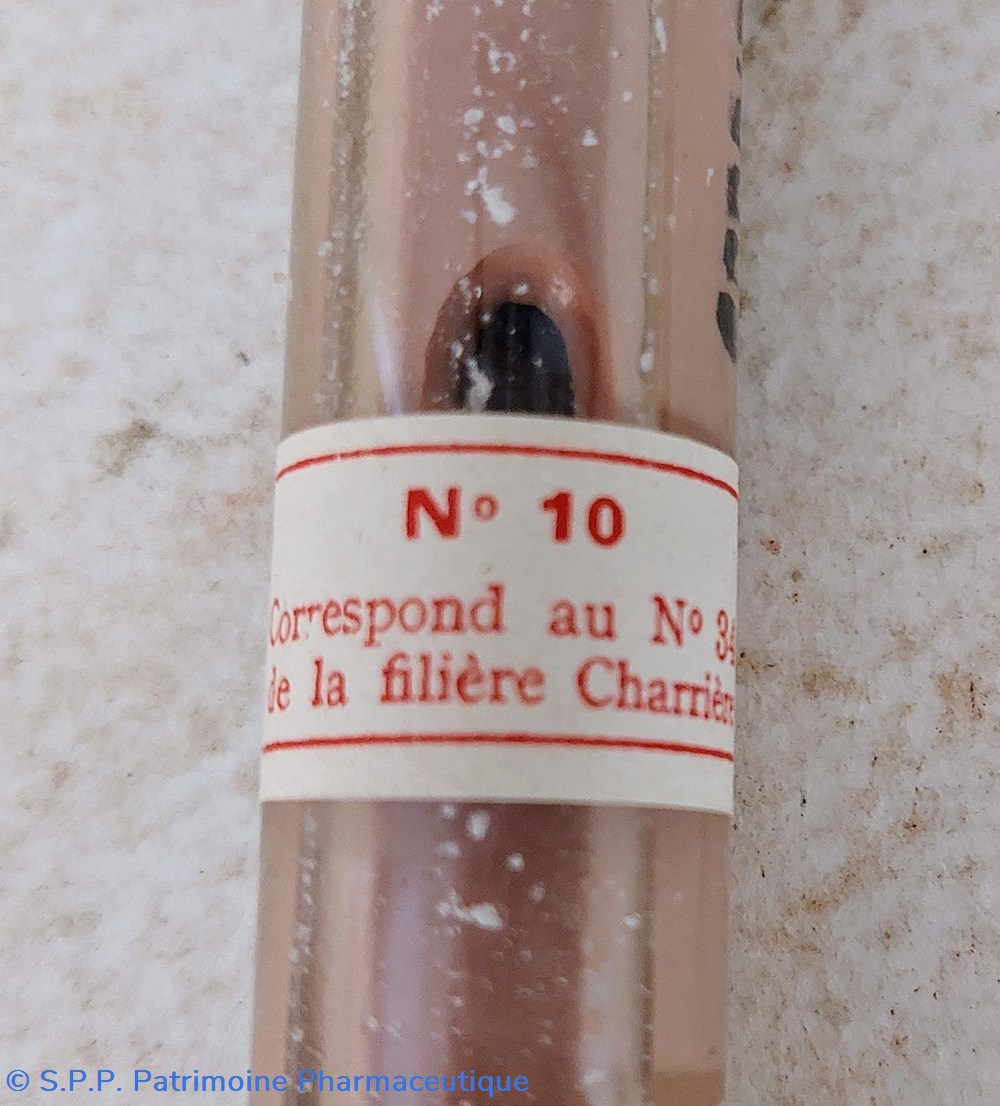 DRAIN aseptique TUTO à bouts lissés 6 science pharmacie drain aseptique tuto a bouts lisses