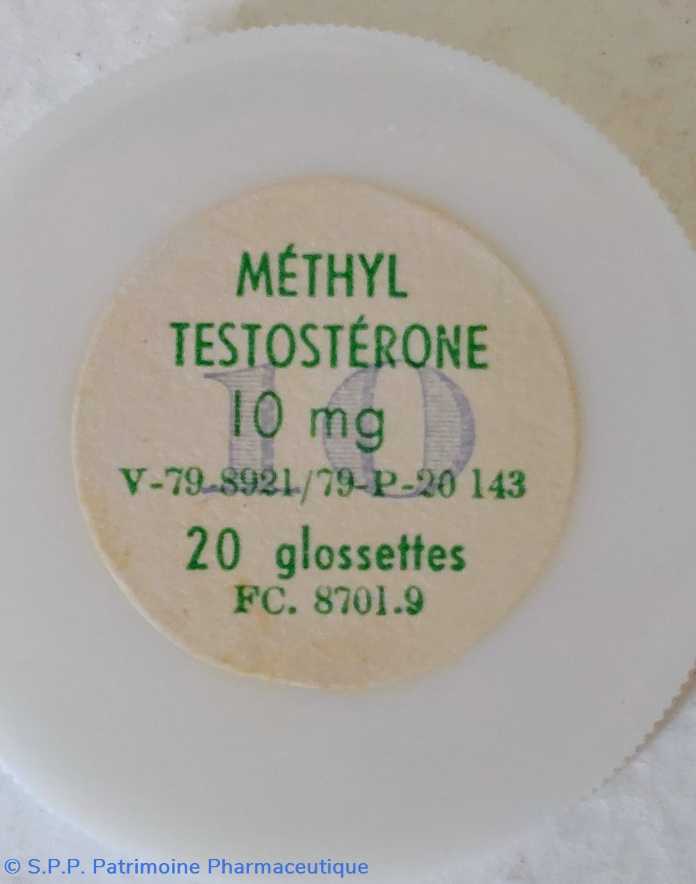 GLOSSO - STÉRANDRYL " 20 Glossettes 10" 7 science pharmacie glosso sterandryl 20 glossettes 10