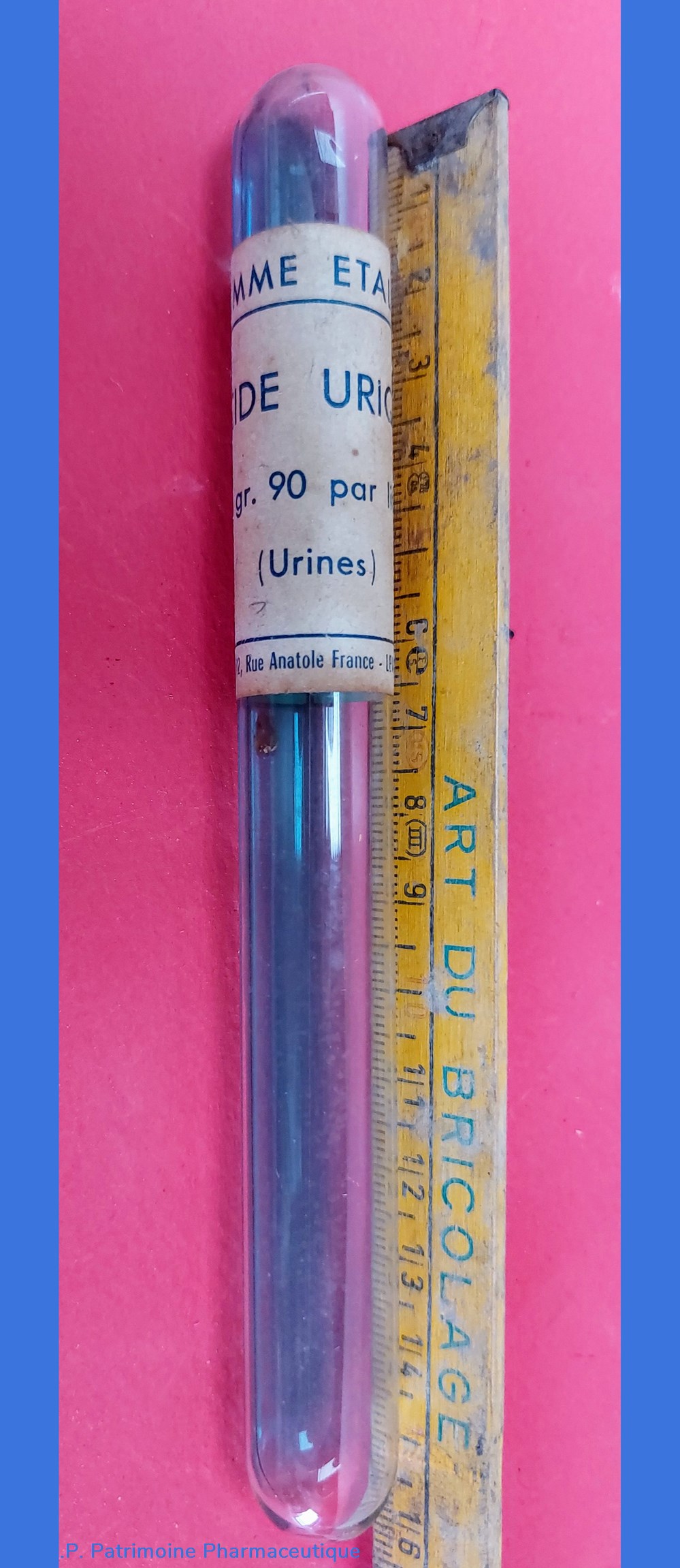 Tubes Acide Urique . Mesure du Glucose 7 science pharmacie tubes acide urique mesure du glucose