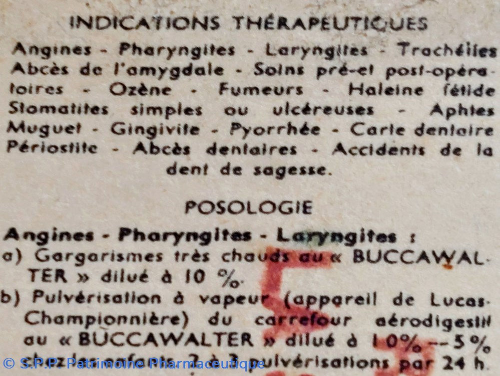science pharmacie buccawalter antiseptique buccal r walter