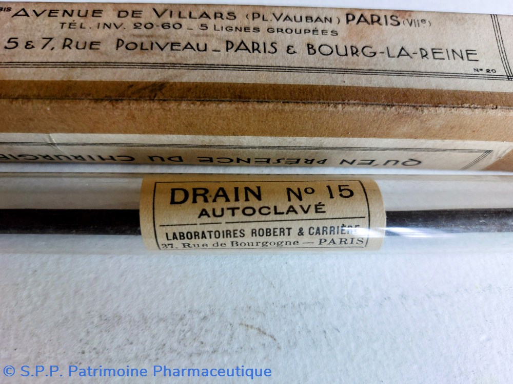DRAIN N15 Autoclavé 2 science pharmacie drain n15 autoclave