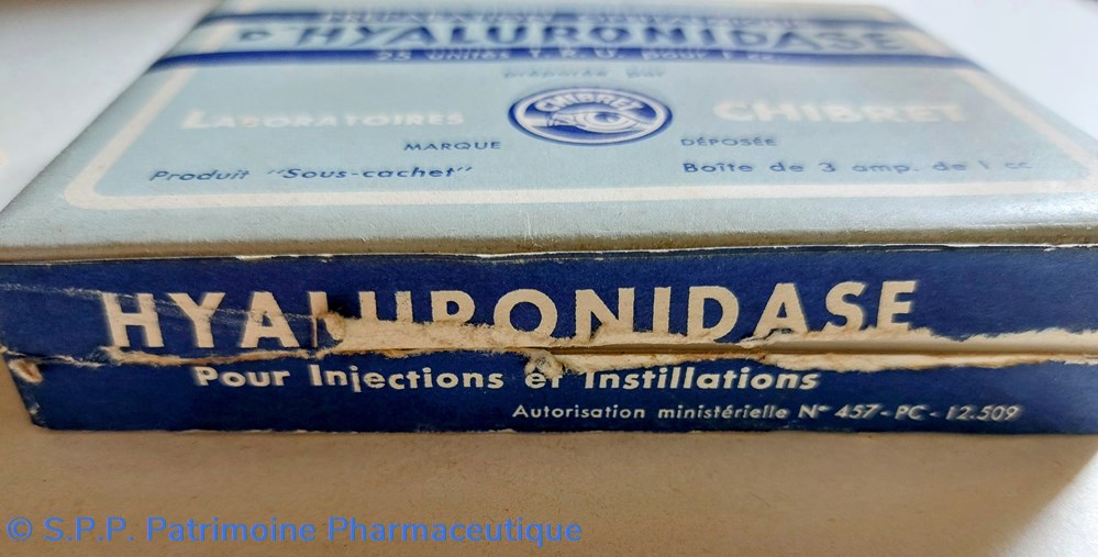 science pharmacie preparation ophtalmique hyaluronidase