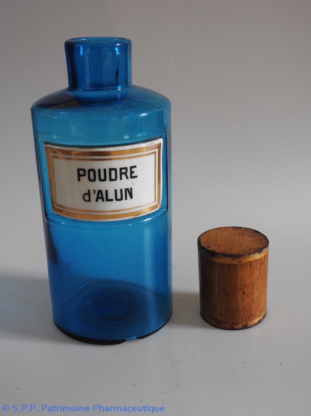 POUDRE d'ALUN flacon G.M. 2 science pharmacie poudre alun flacon g m