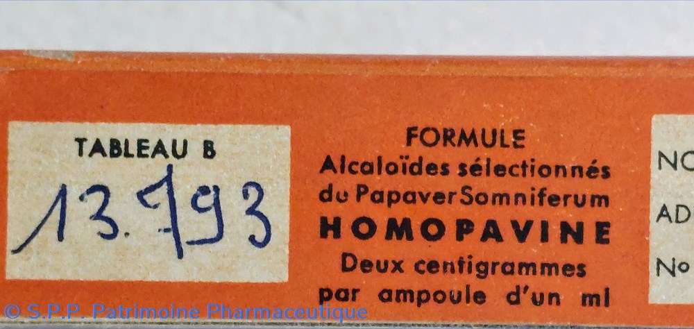 science pharmacie homopavine 7 ampoules 1 ml dausse