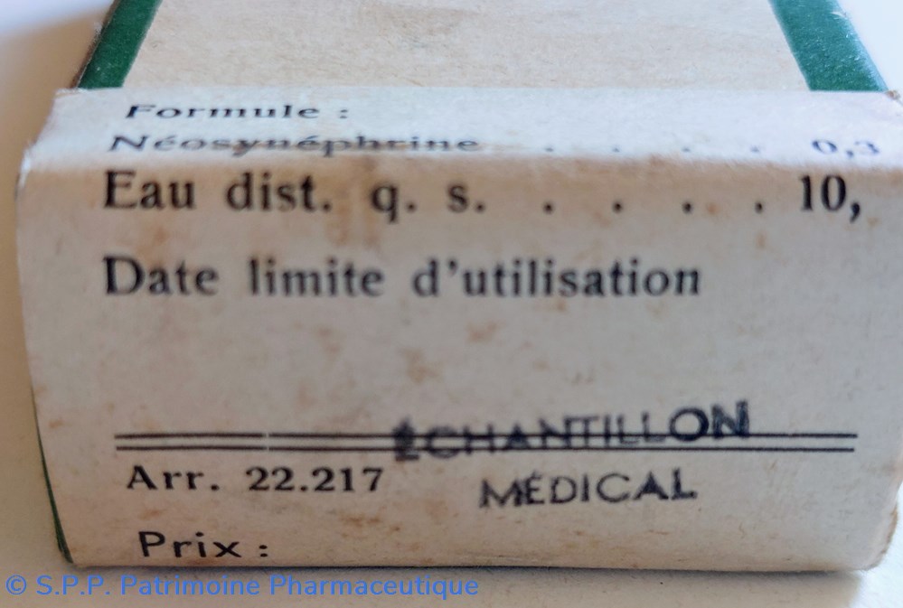 NÉOSYNÉPHRINE 3 % COLLYRE P. O. S. 2 science pharmacie neosynephrine 3 collyre p o s