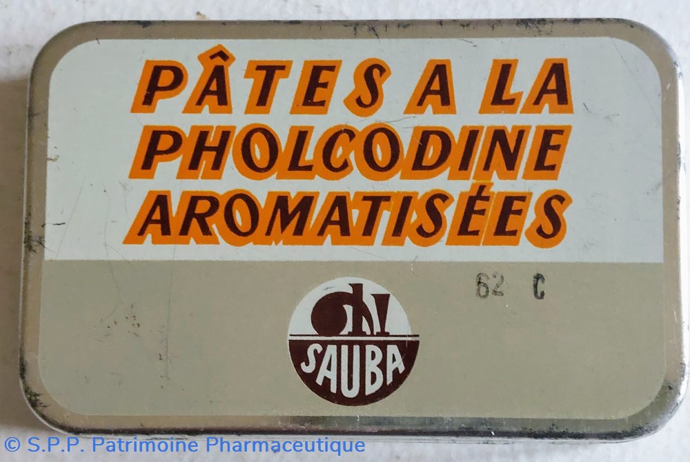 PÂTES à la PHOLCODINE Aromatisées /SAUBA science pharmacie pates a la pholcodine aromatisees sauba