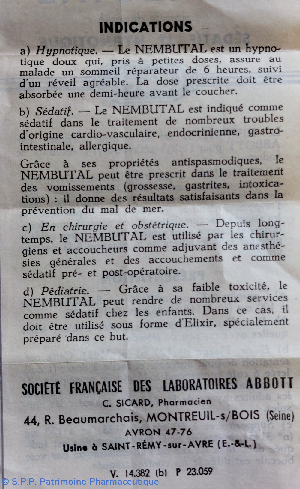 NEMBUTAL 6 suppositoires Abbott 7 science pharmacie nembutal 6 suppositoires abbott