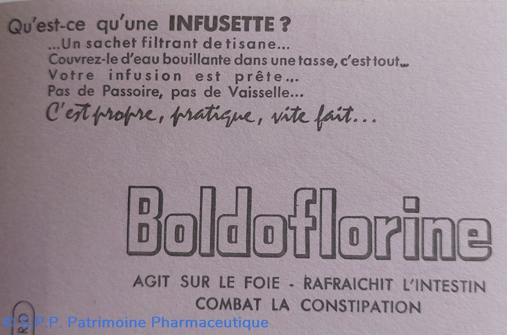 INFUSETTES BOLDOFLORINE 5 science pharmacie infusettes boldoflorine