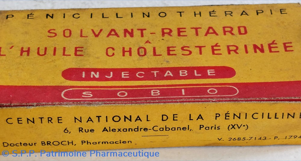 science pharmacie solvant retard a huile cholesterinee
