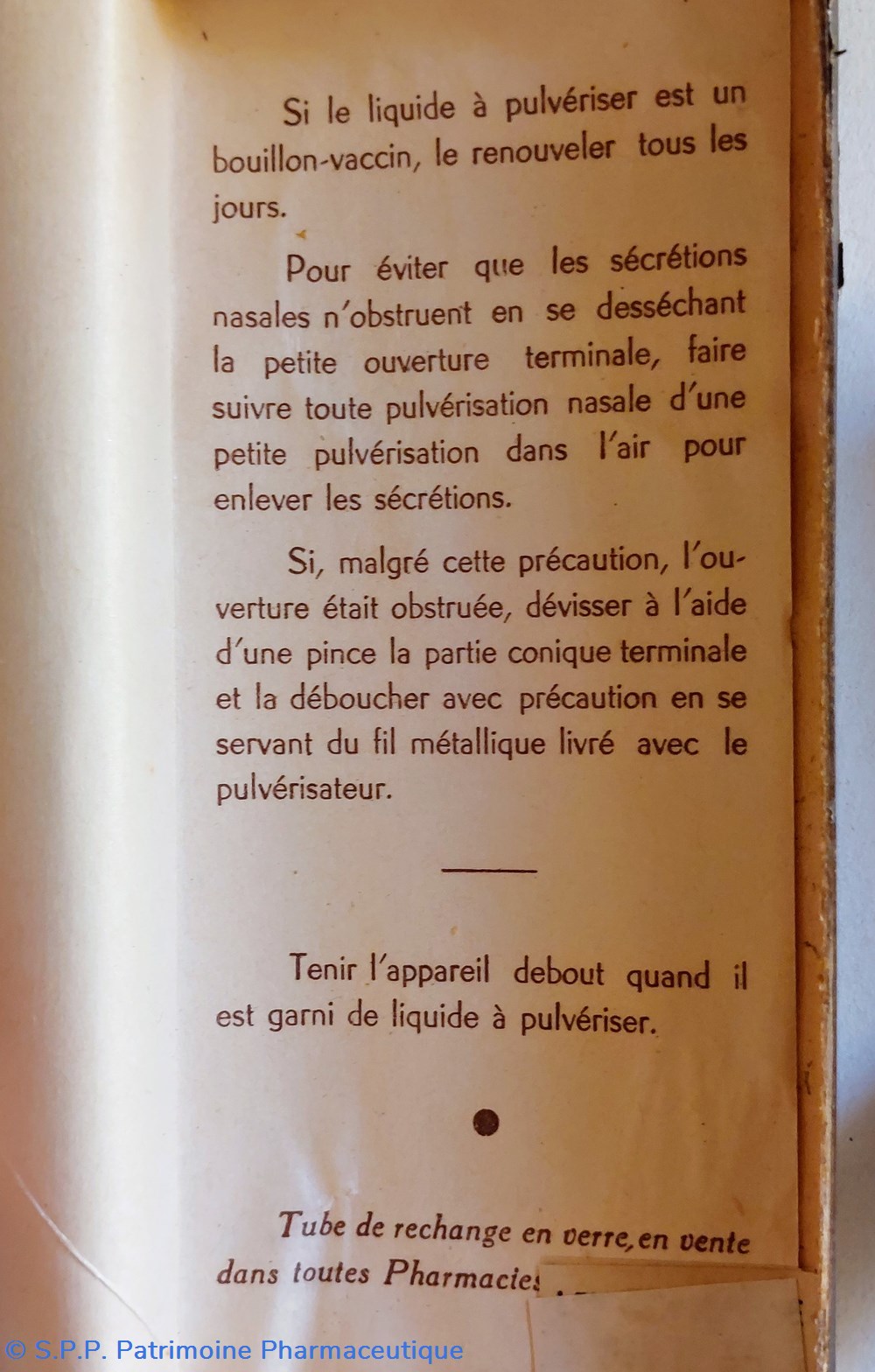 science pharmacie ampho pulverisateur ronchese