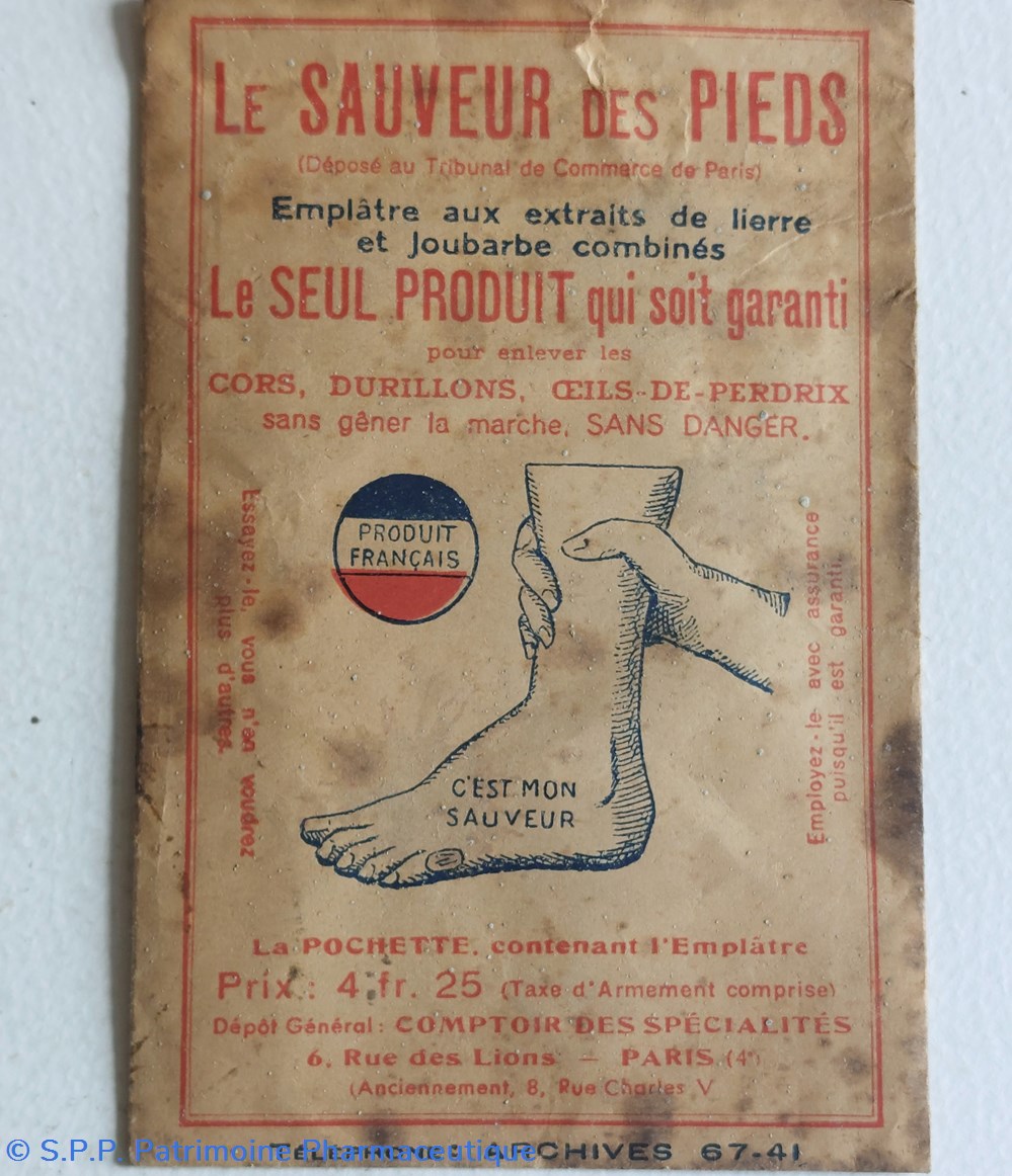 science pharmacie emplatre le sauveur des pieds