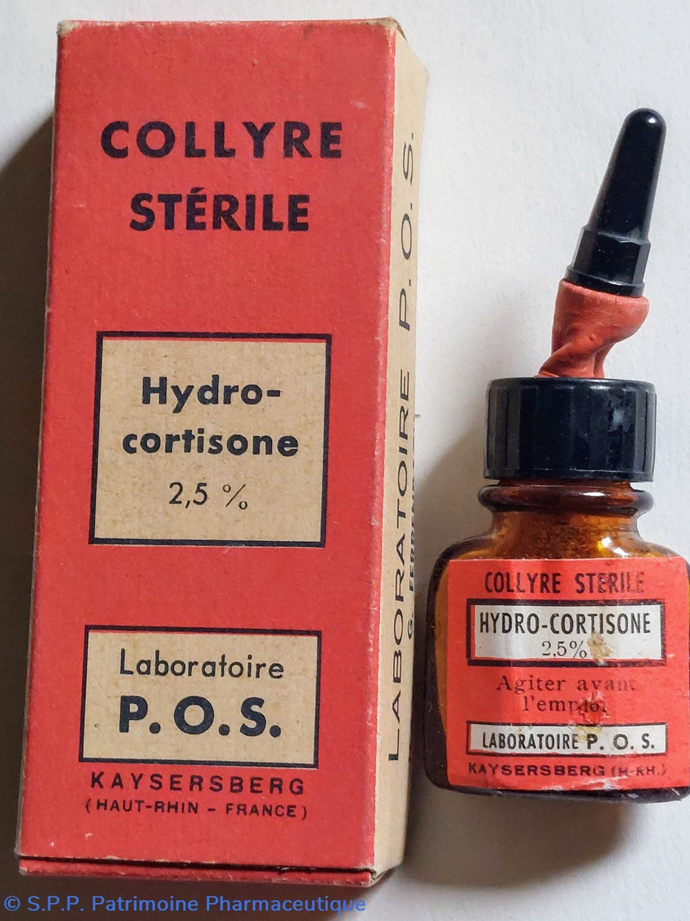 COLLYRE Hydro- Cortisone 2.5 %-- POS science pharmacie collyre hydro cortisone 2 5 pos