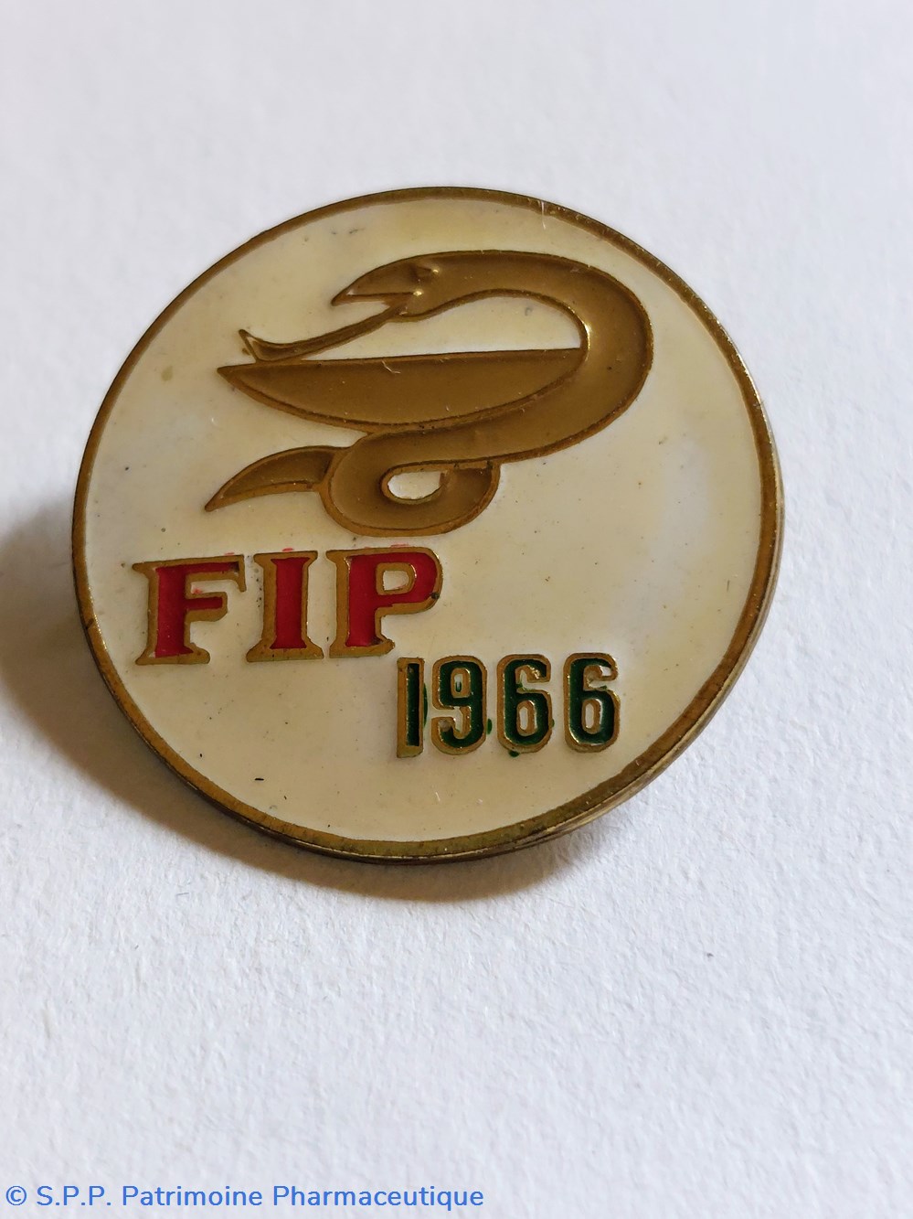 science pharmacie broche f i p 1966
