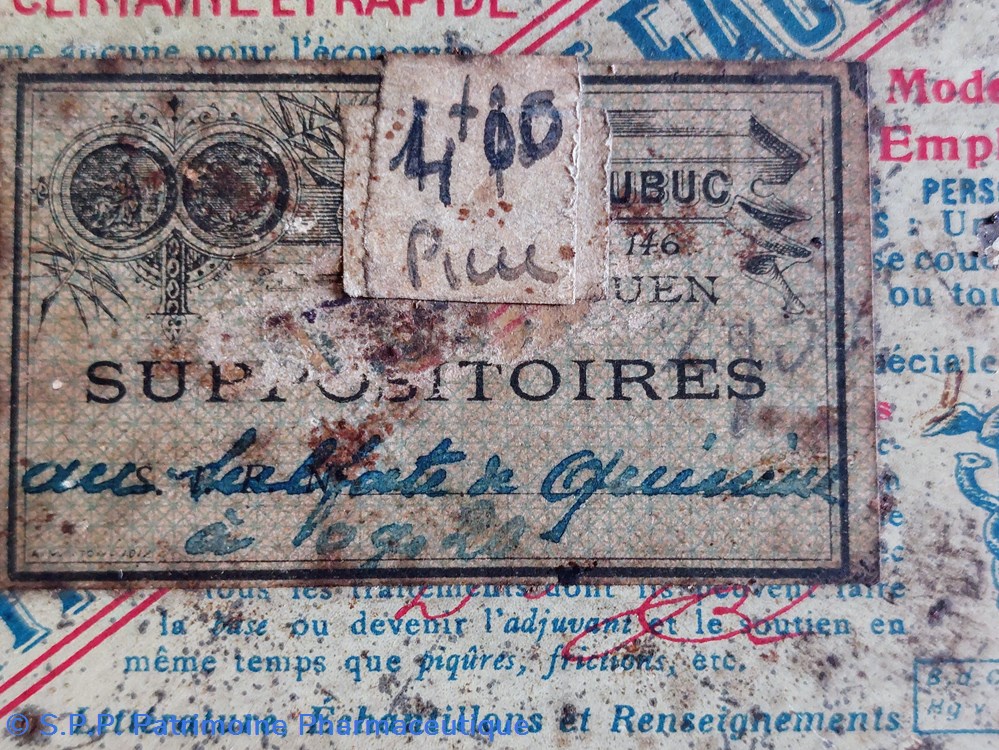 SUPPARGYRES du Dr Faucher / Suppositoires au Sulfate de Quinine 0. gr 20 3 science pharmacie suppargyres du dr faucher suppositoires au sulfate de quinine 0 gr 20