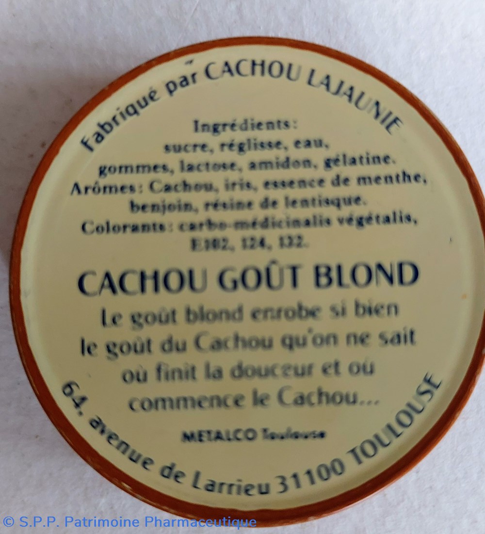 CACHOU LAJAUNIE goût blond 2 science cachou lajaunie gout blond