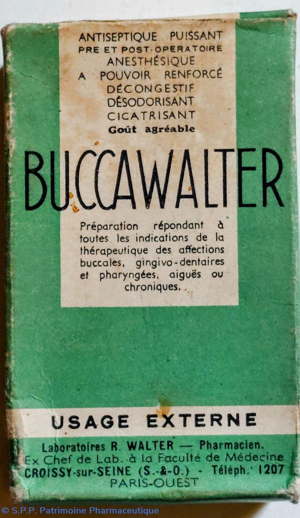 science pharmacie buccawalter antiseptique buccal r walter