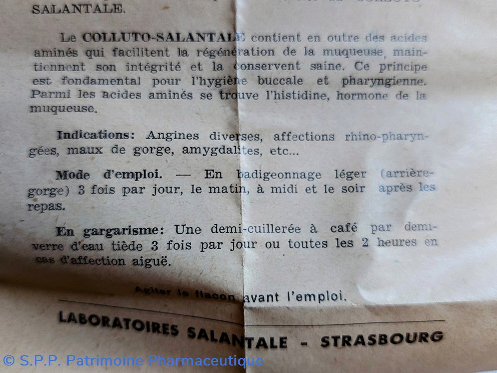 science pharmacie colluto salantale flacon de 32 g