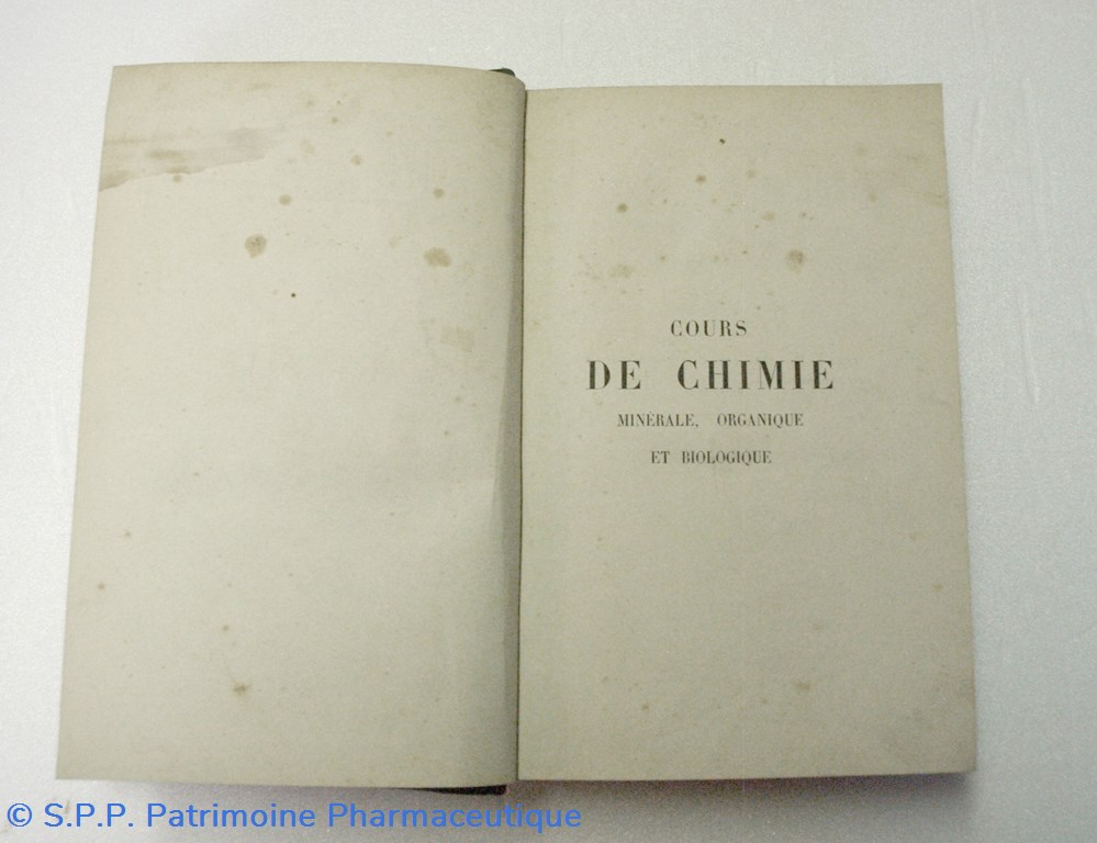 Cours de chimie minérale, organique et biologique 3 science pharmacie cours de chimie minerale organique et biologique