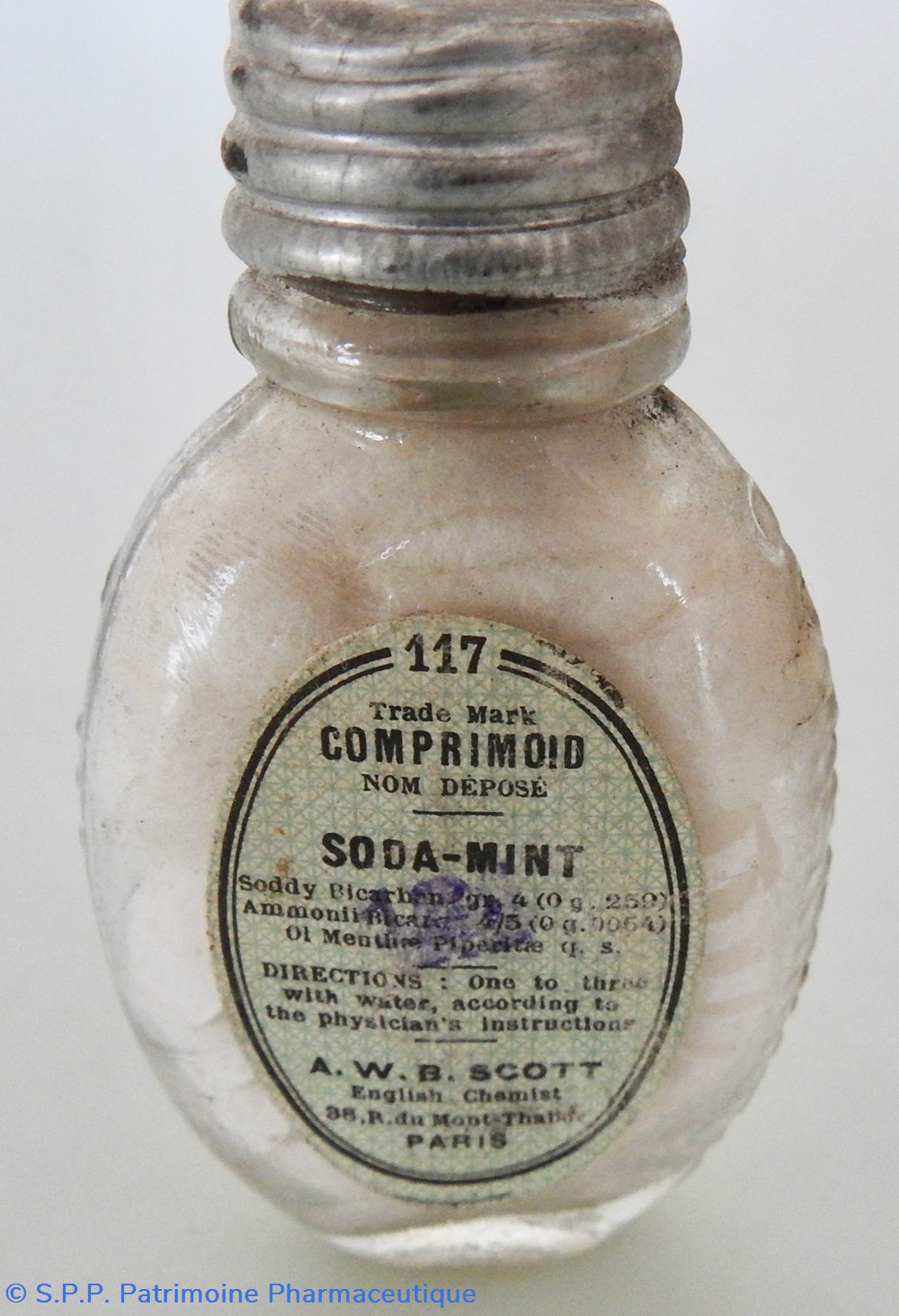 SODA-MINT Comprimoïd 4 science pharmacie soda mint comprimoid