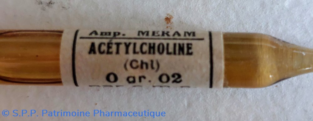 science ampoules meram acetylcholine