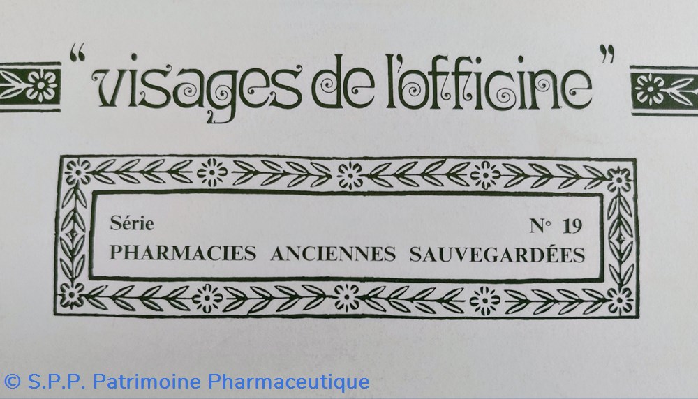 La Pharmacie Autrichienne / Lab ROUSSEL n19 3 science la pharmacie autrichienne lab roussel n19