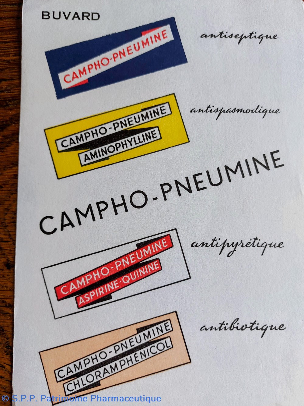 science pharmacie campho pneumine 4 specialites