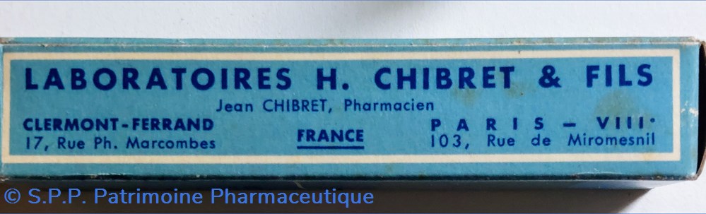 science pharmacie b p a pommade nasale chibret