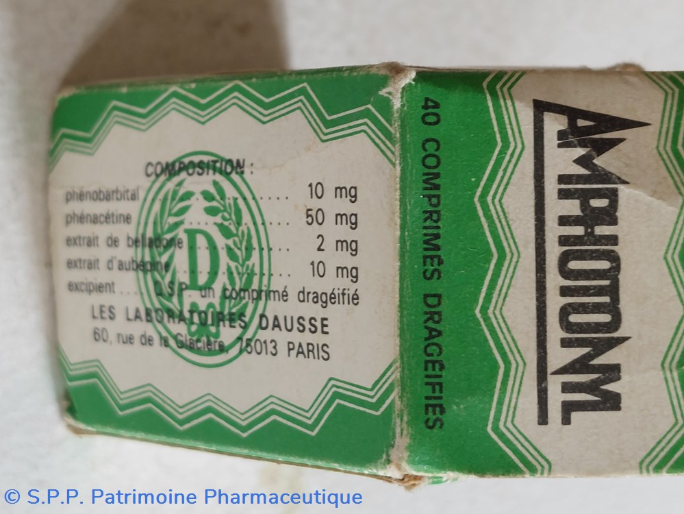 science pharmacie amphotonyl 40 comprimes lab dausse