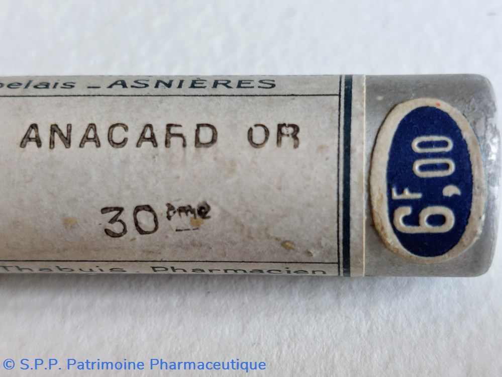 science anacard or homeopathie