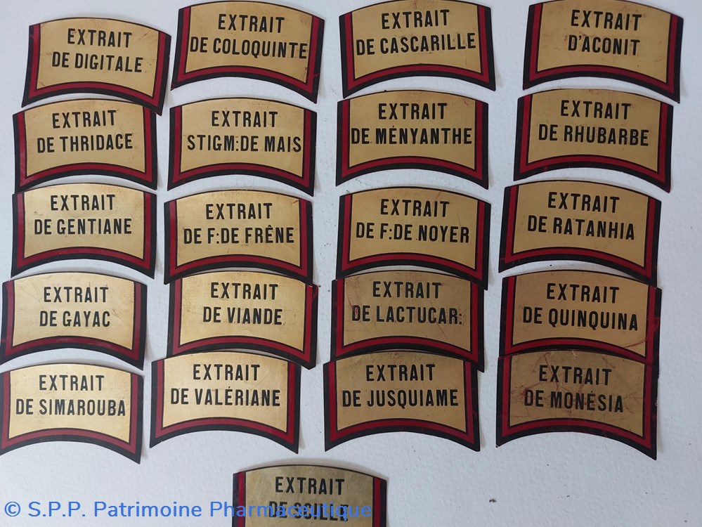 documents anciens etiquettes extrait de serie de 21 extraits