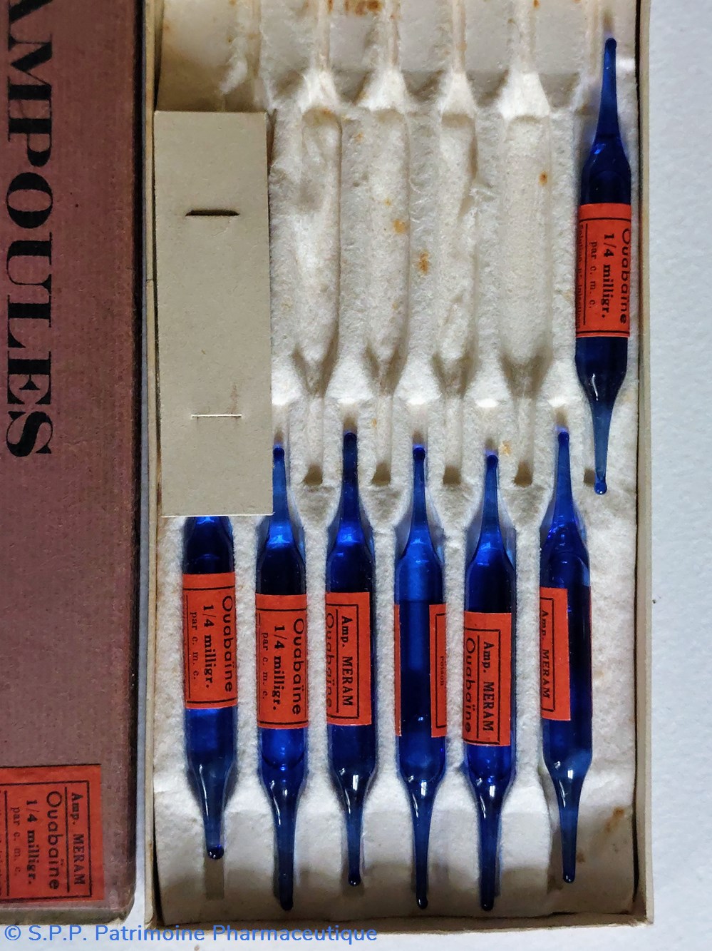 science pharmacie ouabaine ampoules meram 1 4 mg par cmc