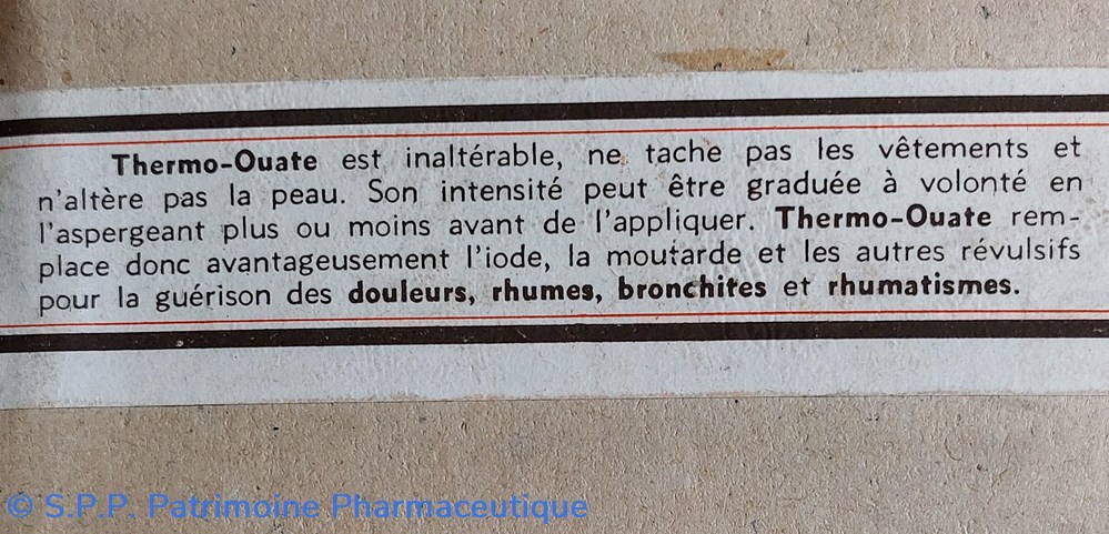 THERMO - OUATE Ets RUBY 4 science pharmacie thermo ouate ets ruby