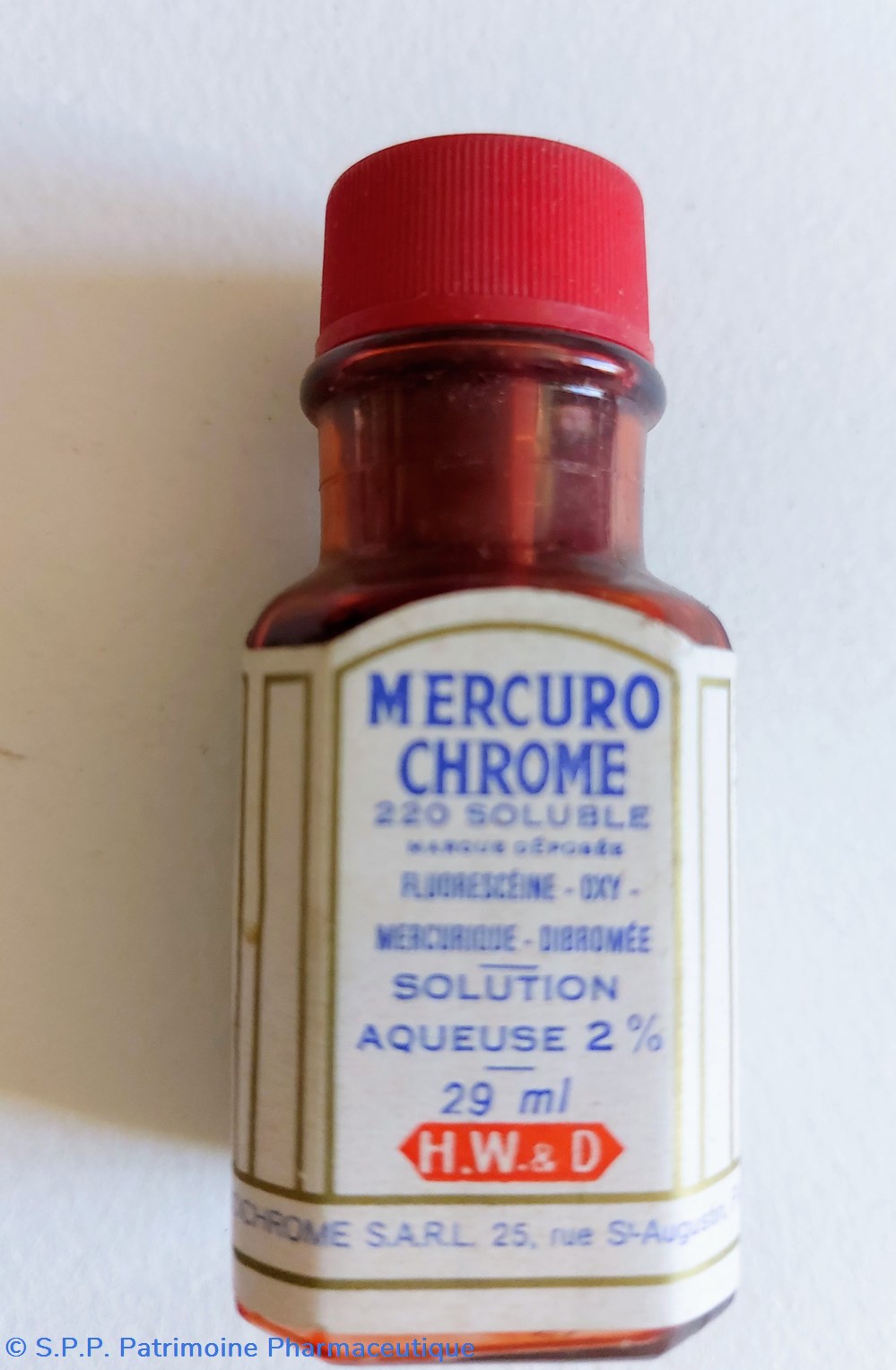 MERCUROCHROME science pharmacie mercurochrome