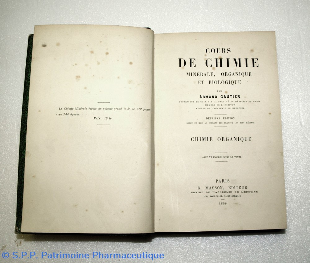 Cours de chimie minérale, organique et biologique 4 science pharmacie cours de chimie minerale organique et biologique