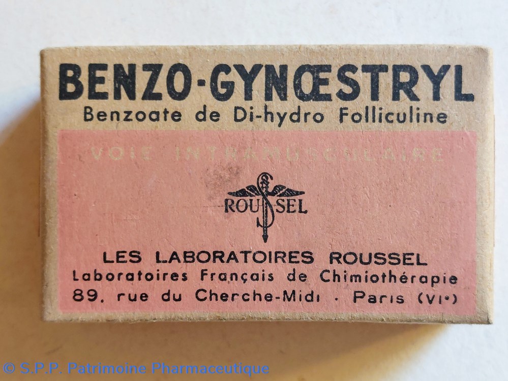 BENZO - GYNOESTRYL 2 ampoules 1 cc 7 science pharmacie benzo gynoestryl 2 ampoules 1 cc